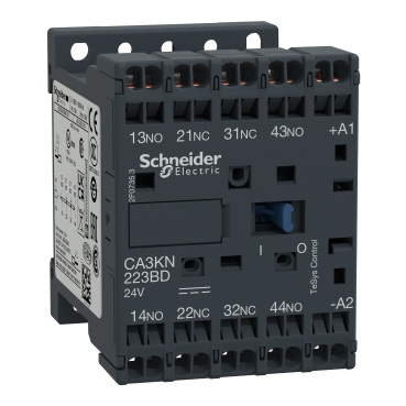 KONTAKTOR POMOĆNI 2F+2O RESS.24V DC
