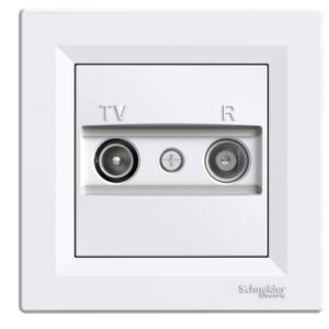ASFORA: TV/R uticnica, prolazna, 4dB, bela