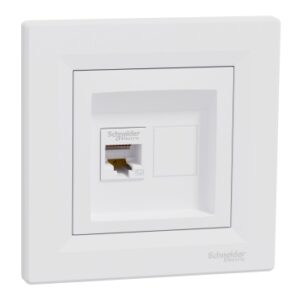 ASFORA: komunikaciona uticnica, RJ45, kat. 5e UTP, bela