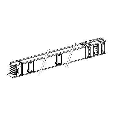 Ravni vodni duzni deo 630A 1,5m