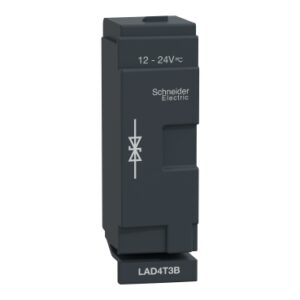 TeSys D: zastitni modul, dioda dvosmerna, 12...24V AC/DC, za kontaktore D40A...D65A (3P) i DT60A/DT80A (4P)