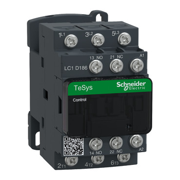 TeSys D: kontaktor, 3P, 18A (AC-3), 32A (AC-1), kalem 110V AC, 1NO+1NC, konekcija papucicama ili sinama