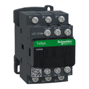 TeSys D: kontaktor, 3P, 18A (AC-3), 32A (AC-1), kalem 230V AC, 1NO+1NC, konekcija papucicama ili sinama