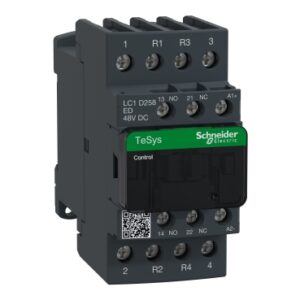 TeSys D kontaktor: 40A, 4P (2NO+2NC), AC-1, 440VAC, kal.48VDC, 1NO-1NC pomocnih kontakata