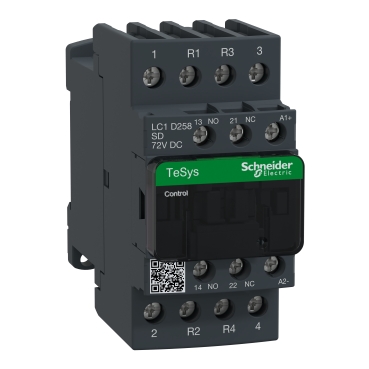 KONTAKTOR 25A 2P/2R 72V CC