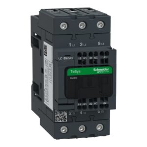 TeSys D: kontaktor, 3P EverLink, 65A (AC-3), 80A (AC-1), kalem 230V AC, 1NO+1NC, opruzni prikljucak