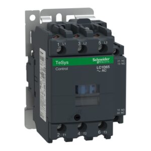 TeSys D: kontaktor, 3P, 65A (AC-3), 80A (AC-1), kalem 230V AC, 1NO+1NC