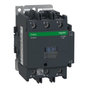 TeSys D: kontaktor, 3P, 80A (AC-3), 125A (AC-1), kalem 110V AC, 1NO+1NC