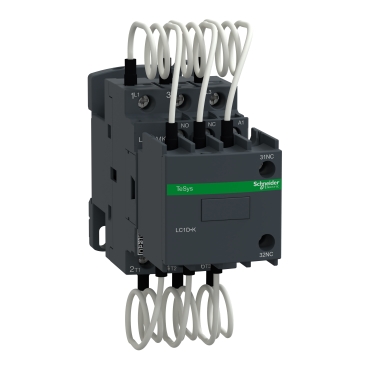 TeSys D: kontaktor, 3P, za uklj. kond. baterije 25kVAr/400V, kalem 110V AC 50Hz, 1NO+2NC