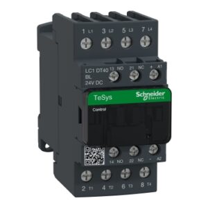 KONTAKTOR 40A 4P 1NO+1NC 24V DC LC