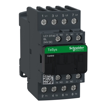 KONTAKTOR 40A 4P 1NO+1NC 24V DC LC