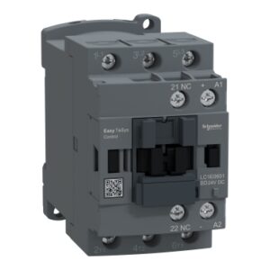 KONTAKTOR 3P TVS 6A AC3 1NC 24VDC