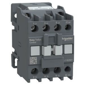 EasyPact TVS: Kontaktor, 3P, 25A (AC-3), kalem 24V AC, 1NC