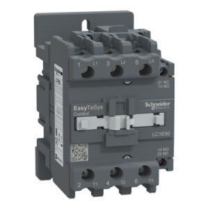 EasyPact TVS: Kontaktor, 3P, 50A (AC-3), kalem 24V AC, 1NO+1NC