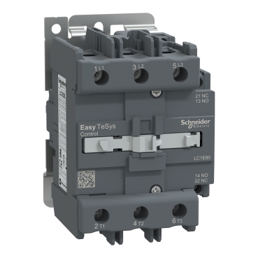 EasyPact TVS: Kontaktor, 3P, 80A (AC-3), kalem 230V AC, 1NO+1NC