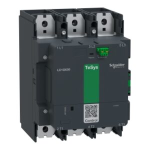 TeSys Giga: kontaktor 3P, 630A (AC-3), 1050A (AC-1), kal. 100-250V AC/DC, 1NO+1NC