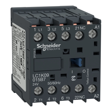KONTAKTOR 9A 3P PRT 1NC 24V 50/60HZ