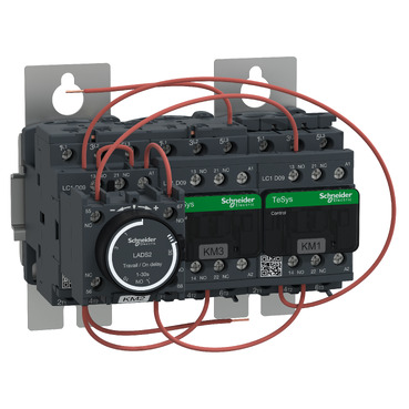 TeSys D: YD upustac, blokada mehanicka, 3P na zavrtanj, za plocu, ozicen, 9A (AC-3), 25A (AC-1), kal. 230V AC, 50/60Hz