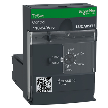 TeSys U: zaštitna jedinica, 3F, standardna, cl. 10, (1,5kW/U<440V AC), 1,25…5A/110...240V AC ili 110...220V DC