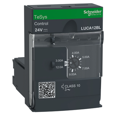 TeSys U: zaštitna jedinica, 3F, standardna, cl. 10, (5,5kW/U<440V AC), 3...12A/24V DC