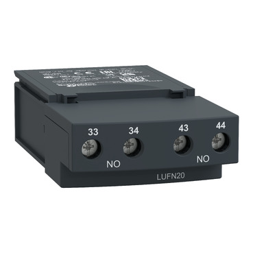 TeSis U: statusni signal napojnih kontakata, 2NO, 5A/24...250V AC/DC