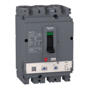 Kompaktni prekidac CVS160N, elektronska zastitna jedinica ETS 2.2, 160A, 3P, 440V AC, 50/60Hz, Icu=50kA: Ics=100%Icu