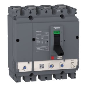 Kompaktni prekidac CVS160B, elektronska zastitna jedinica ETS 2.2, 160A, 4P, 440V AC, 50/60Hz, Icu=25kA: Ics=100%Icu