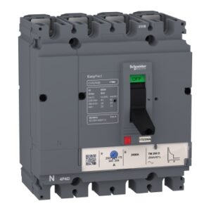 Kompaktni prekidac CVS250B, TM250D, 250A, 4P/4d, 440V AC, 50/60Hz, Icu=25kA: Ics=100%Icu