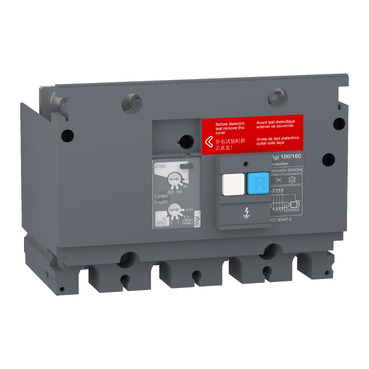 EasyPact: dodatni modul za diferencijalnu zastitu, 4P, za EasyPact CVS100...160, Tip A i Tip AC, (IΔn=0,03-0,3-1-3-10, Δt=0-60-150-300ms), 200...440VAC