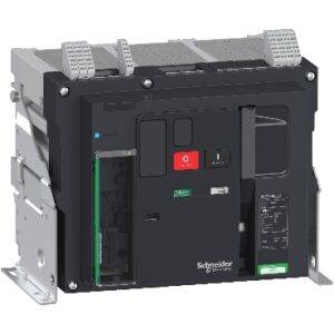 Prekidač Masterpact MTZ2 32H2, 3200A, 3P, Icu=100kA na 440VAC, fiksno, bez zaštitne jedinice i konektora, nominalni napon 690V, 4 uklopna kontakta za statusni signal (OF), 1 signalni kontakt za grešku (SDE)