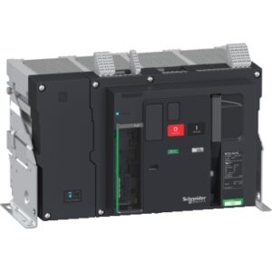 Prekidač Masterpact MTZ2 32H2, 3200A, 4P, Icu=100kA na 440VAC, fiksno, bez zaštitne jedinice i konektora, nominalni napon 690V, 4 uklopna kontakta za statusni signal (OF), 1 signalni kontakt za grešku (SDE)