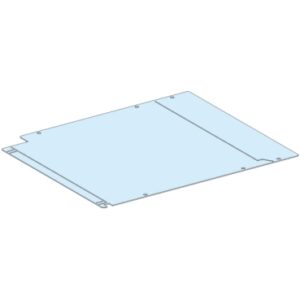 Prisma Set P: zaštitna maska između horizontalnih sabirnica montiranih na dnu i polja sa opremom V=650/800, oblik 2