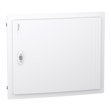 PrismaSeT XS: orman ugradni 2 x 24 modula, bela puna vrata, IP40