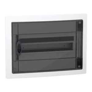 PrismaSeT XS: orman ugradni 1 x 18 modula, providna dim vrata, IP40