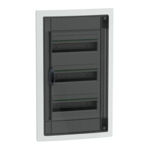 PrismaSeT XS: orman ugradni 3 x 13 modula, providna dim vrata, IP40
