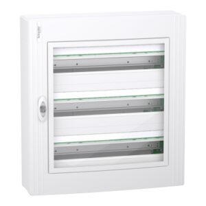 PrismaSeT XS: orman nadgradni 3 x 24 modula, providna dim vrata, IP40