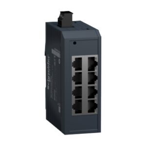 Modicom: neupravljiv Ethernet TCP/IP prekidač, 8 TX portova (bakar)