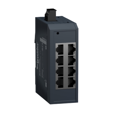 Modicom: neupravljiv Ethernet TCP/IP prekidač, 8 TX portova (bakar)