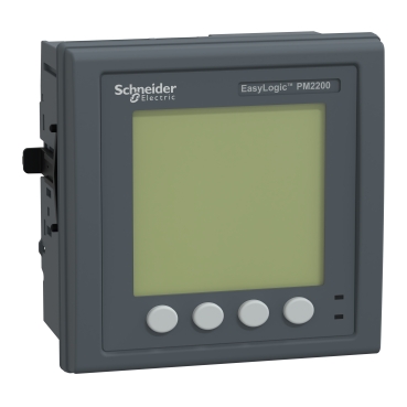 PM2230: digitalni multimetar (U, I, P, Q, S, E, cosφ, F, THD), klasa 0.5S, LCD displej, Modbus, impulsni izvod, analiza do 31-og harmonika, 96x96mm, montaza na vrata