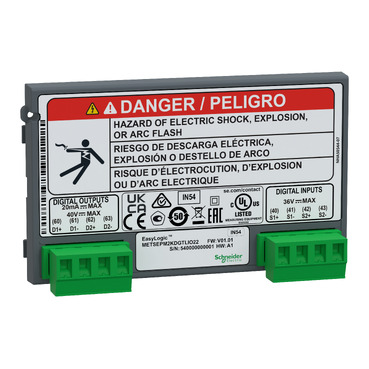 Modul za multimetar PM2x30, digitalni izvodi 2DI+2DO