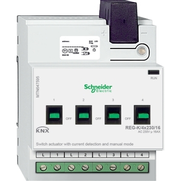 KNX PREKLJUČITE ACT.REG-K 4G W.CURR.DETEC.
