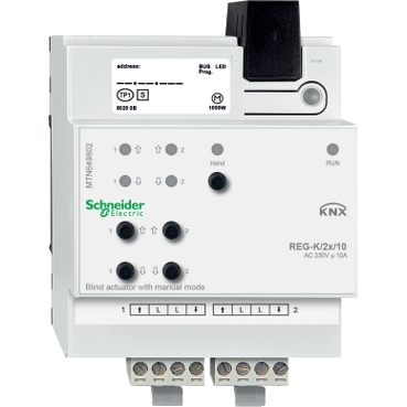 KNX BLI.ACT.REG-K/2X/10 W.MAN.MODE