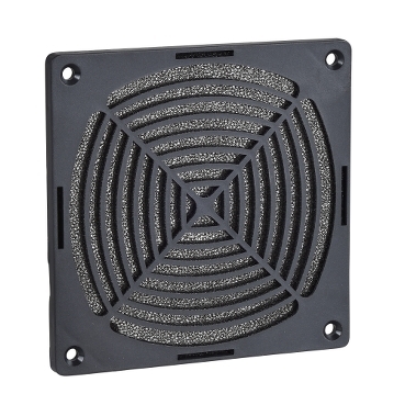 Ventilaciona resetka sa filterom, 80x80mm, za ventilator NSYCVF35M