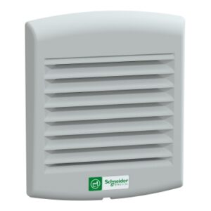 Ventilaciona resetka sa filterom, 137x117mm, IP54, RAL 7035 (za metalni orman)