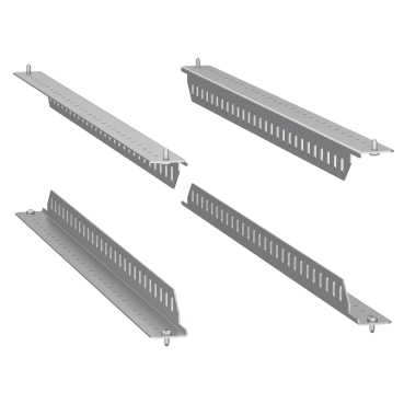 4 BRACKETS 19" FIX RACK 800