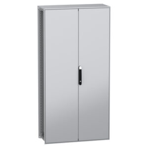 Spacial SFN: razvodni orman, slobodnostojeci, dvoje punih vrata, bez montažne ploče, bez bocnih strana, 2000x1000x400, IP55