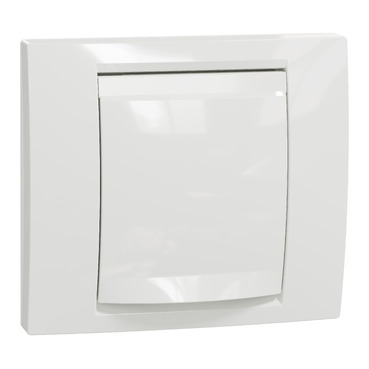 Unica N : dekorativni ram 2M, IP44, beli