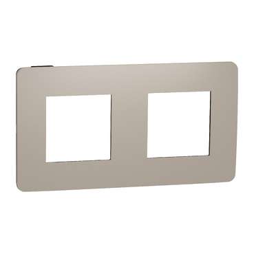 Unica Studio Color: dekorativni ram 2x2M, taupe/anrtacit