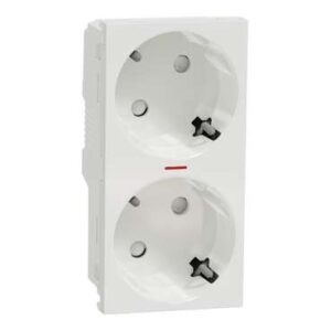 2KSUTIČNICA ŠUKO 2P+E VIJČ./IPT LAMP BEL