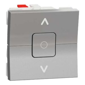 Unica N: 2M prekidac za roletne 6A, automatski prikljucak, boja aluminijuma